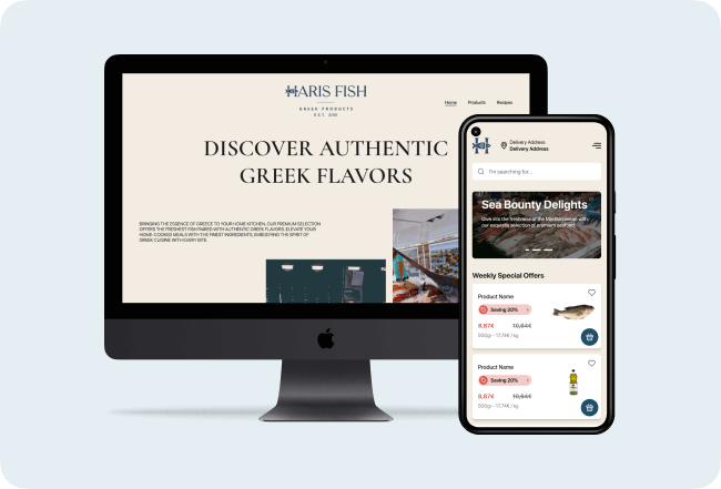 Discover authentic Greek flavors with a fresh digital presence for Haris Fish